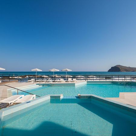 Hotel Haris On The Beach Agia Marina Exterior foto
