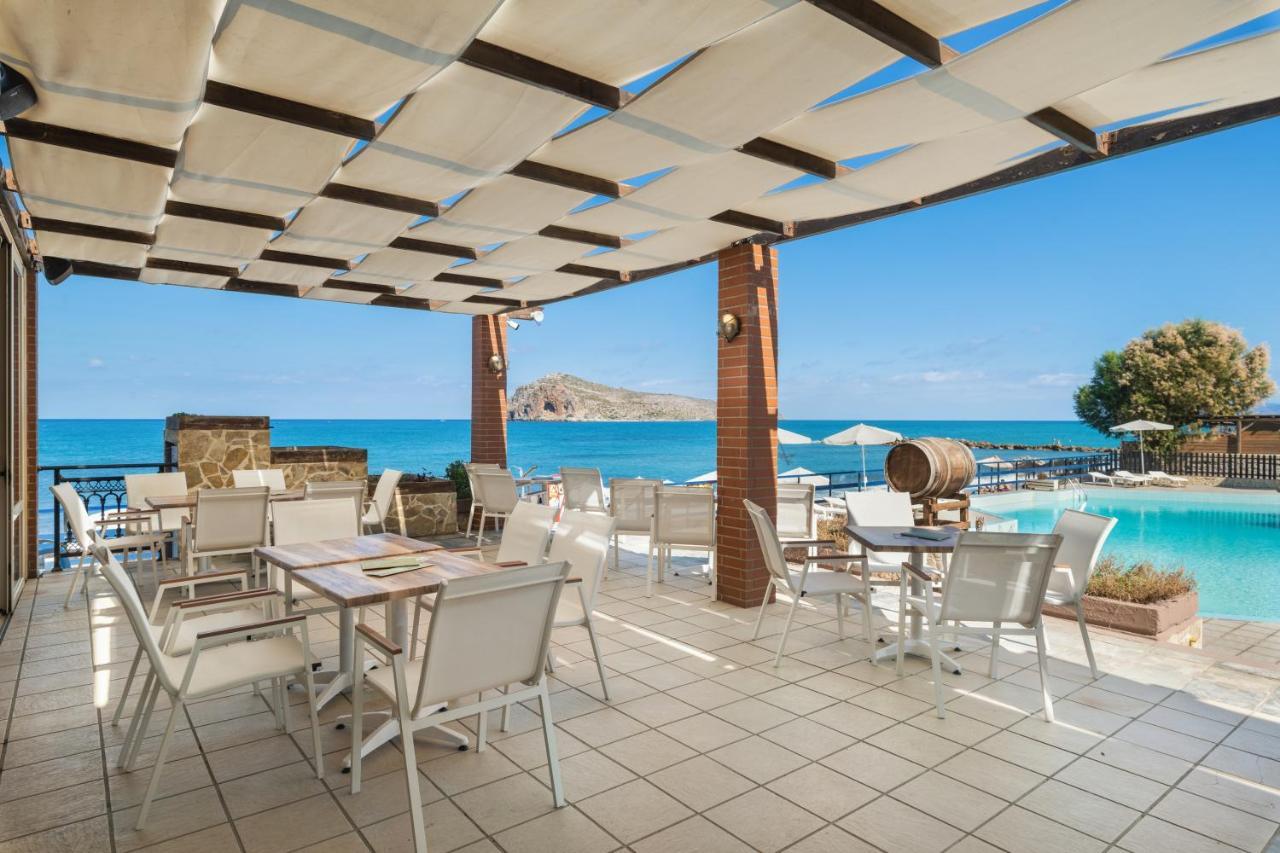 Hotel Haris On The Beach Agia Marina Exterior foto