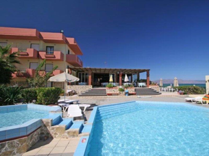 Hotel Haris On The Beach Agia Marina Exterior foto